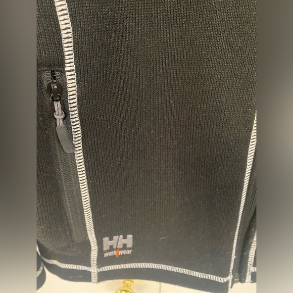 HH Helly Hansen Women's Black Zip Up Fleece Jacket Size S - Picture 5 of 9
